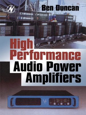 cover image of High Performance Audio Power Amplifiers